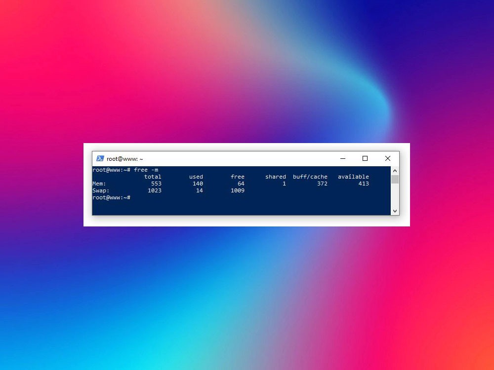Проверка ресурсов VPS
