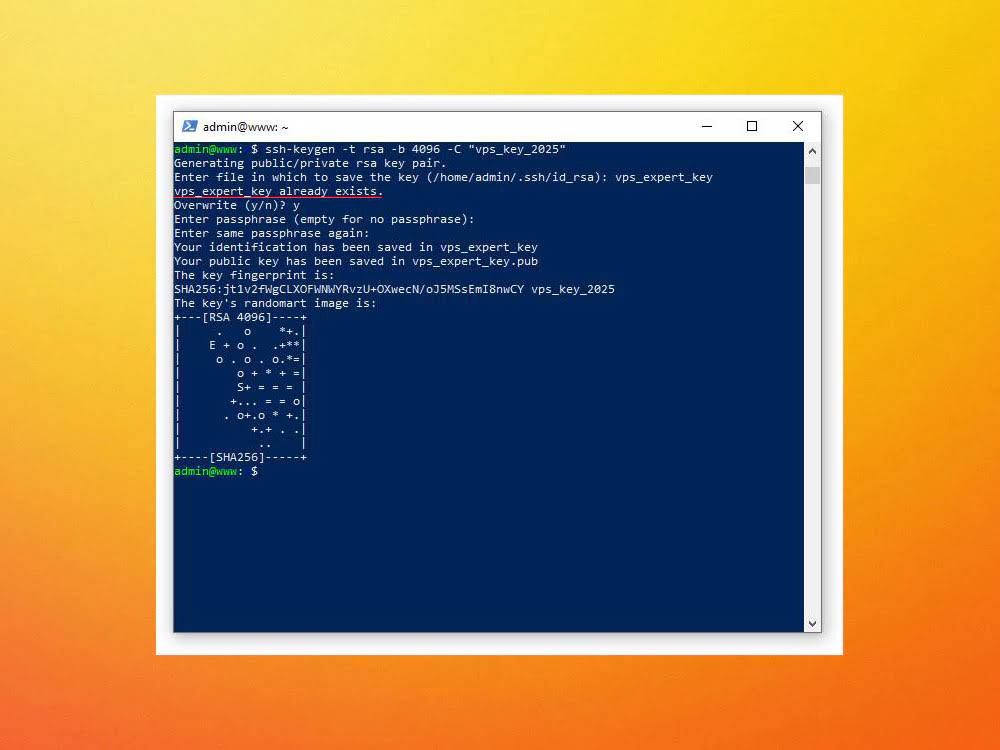 Поведение ssh-keygen если ключ уже существует Поведение ssh-keygen если ключ уже существует