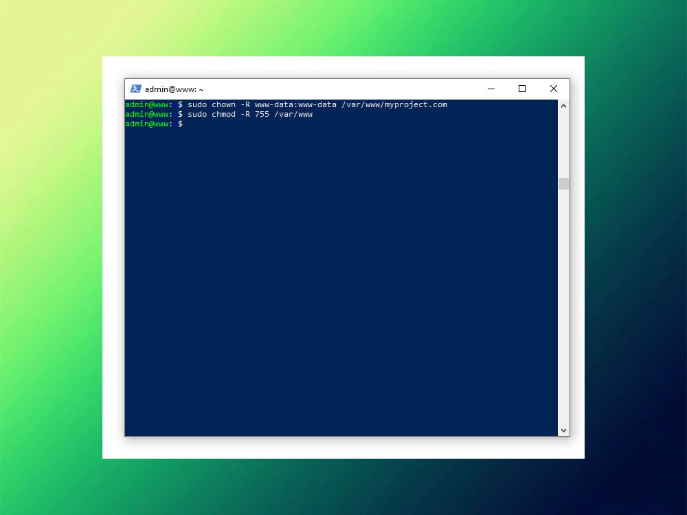 Права доступа Apache