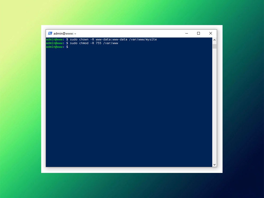 Права доступа Nginx